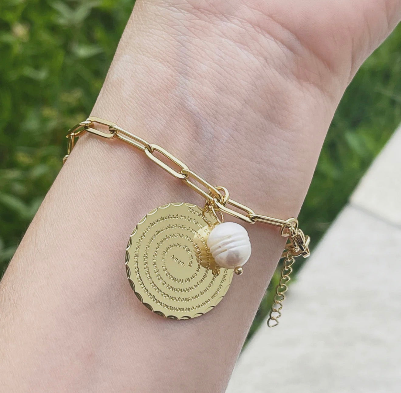 Padre Nuestro Adjustable Bracelets