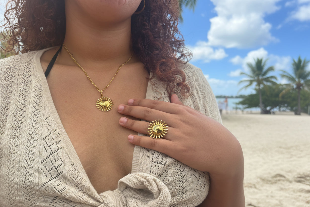 Sortija "Aura Solar"