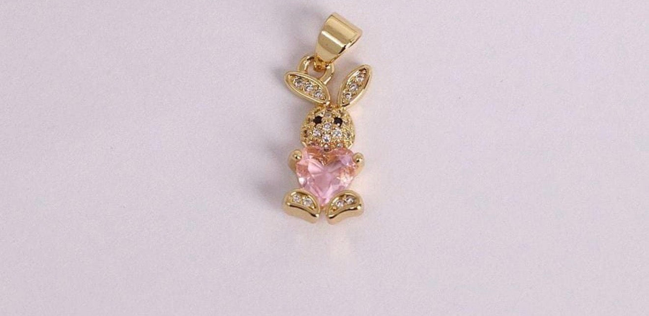 Rabbit Glow 18K Gold Filled Necklace