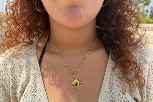 BIG SUN NECKLACE