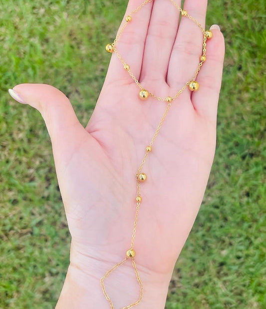 SS Ball HandChain